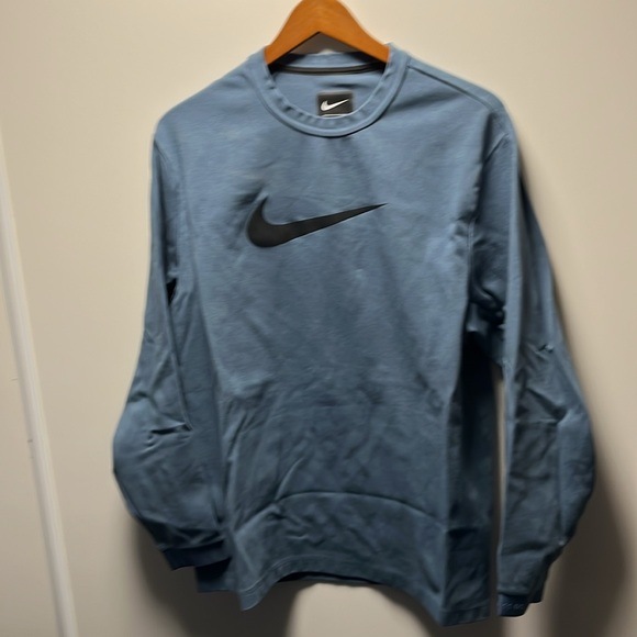 Blue Nike Tech Pack Crew neck Sweatshirt size medium - Picture 3 of 13